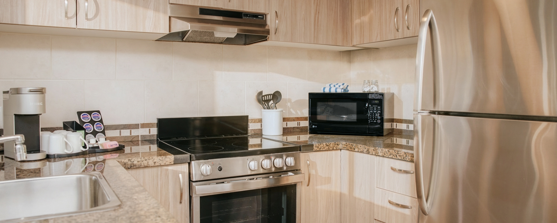 Full Kitchens in Every Room