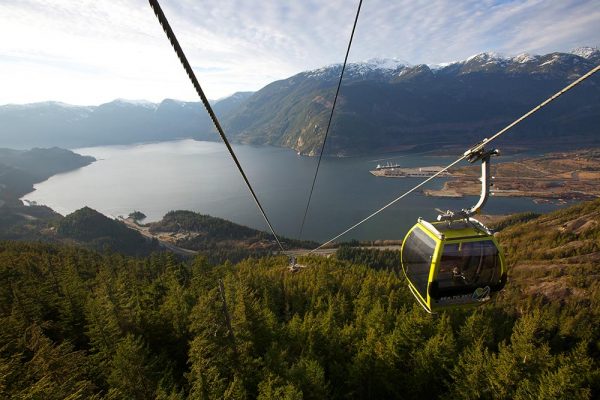 Sea-to-sky Gondola in Squamish BC